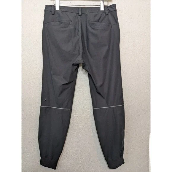 Lululemon Mens B-Spoke Pants Gray Joggers 27”  Black Size 32 Joggers Casual - Picture 3 of 5